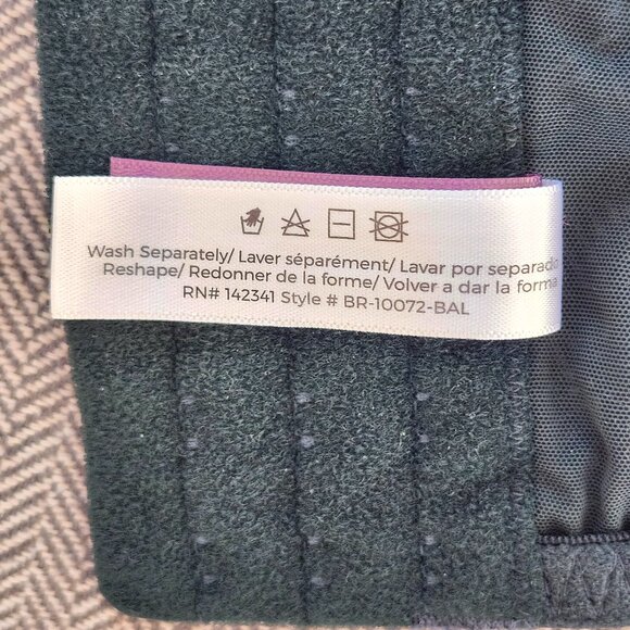 Lace Bra  Size 38D Green - Picture 5 of 10